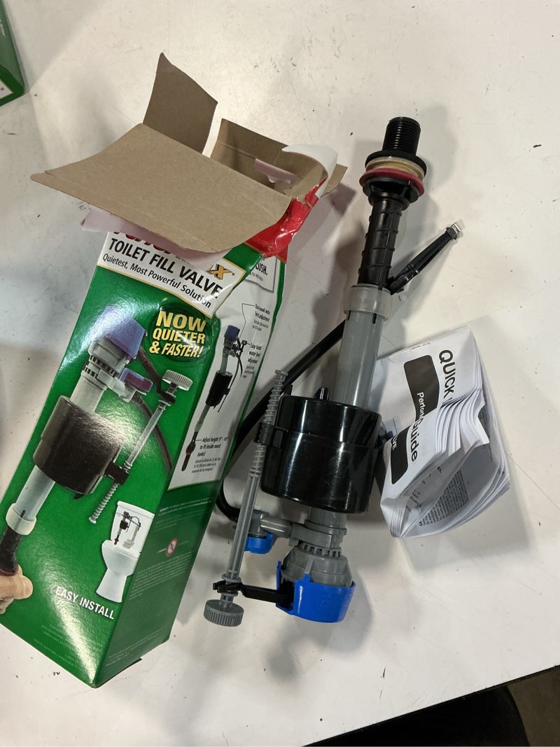 Condition photo showing Good Condition for fluidmaster performax toilet fill valve multicolored plastic for universal