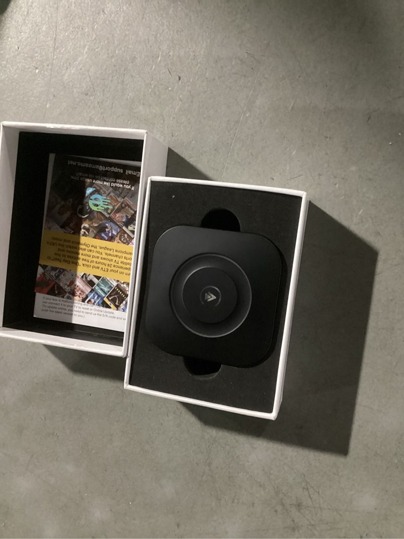 Condition photo showing Good Condition for Wireless CarPlay Adapter, Magic AI Box with Dual-WiFi Stability, Wireless CarPlay Box Compatible with Wired Factory CarPlay & Android Auto, Support for YouTube/Netflix Glossy Black