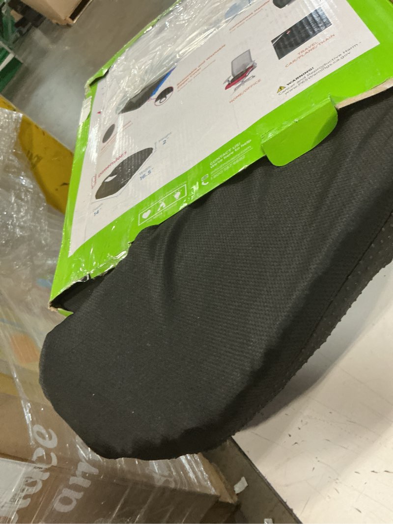 Condition photo showing Good Condition for nova 2” cooling gel seat cushion with coccyx cutout – double layer honeycomb design for tailbone & pressure relief, breathable non-slip chair pad with handle for office, car & wheelchair