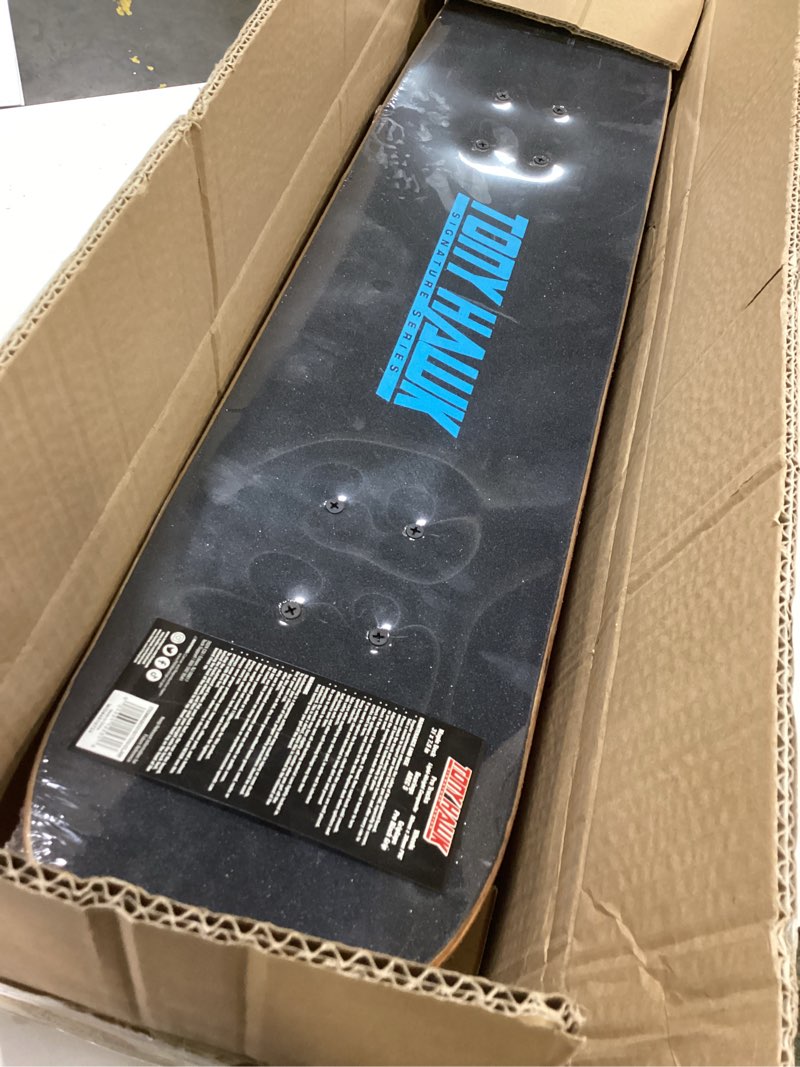 Condition photo showing Good Condition for Tony Hawk 31" Skateboard - Signature Series 1 Skateboard with Pro Trucks, Full Grip Tape, 9-Ply Maple Deck, Ideal for All Experience Levels Skull/Claws/Wings