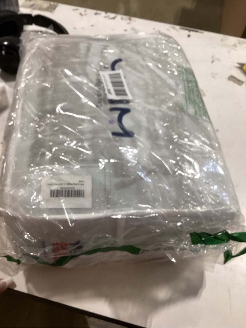 Condition photo showing New/Like New for ynm cooling weighted blanket for adults, 15lbs heavy bed throw for one person of 140lbs, perfect for hot sleepers or warm climates with rayon/glass beads(60x80 inches, queen bed, spearmint green) exclusive spearmint green 60 in x 80 in 15 lb