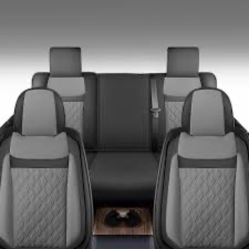 Seat covers ford F150 black/grey