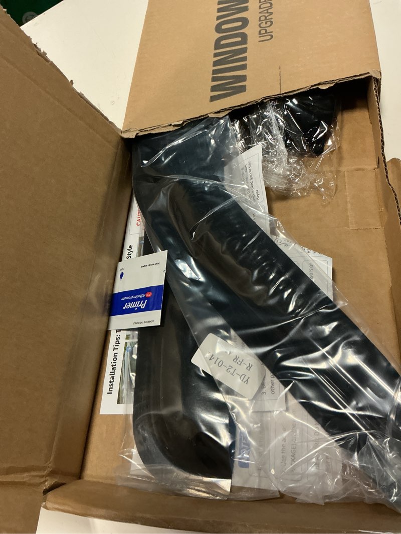 Condition photo showing Good Condition for window visor for 2003-2011 honda element, rain guards shields vent deflector shade wind dark smoke 2004 2005 2006 2007 2008 2009 2010 04 05 06 07 08 09 10, tape-on, 4pcs for 2003-2011 | honda element | out-channel
