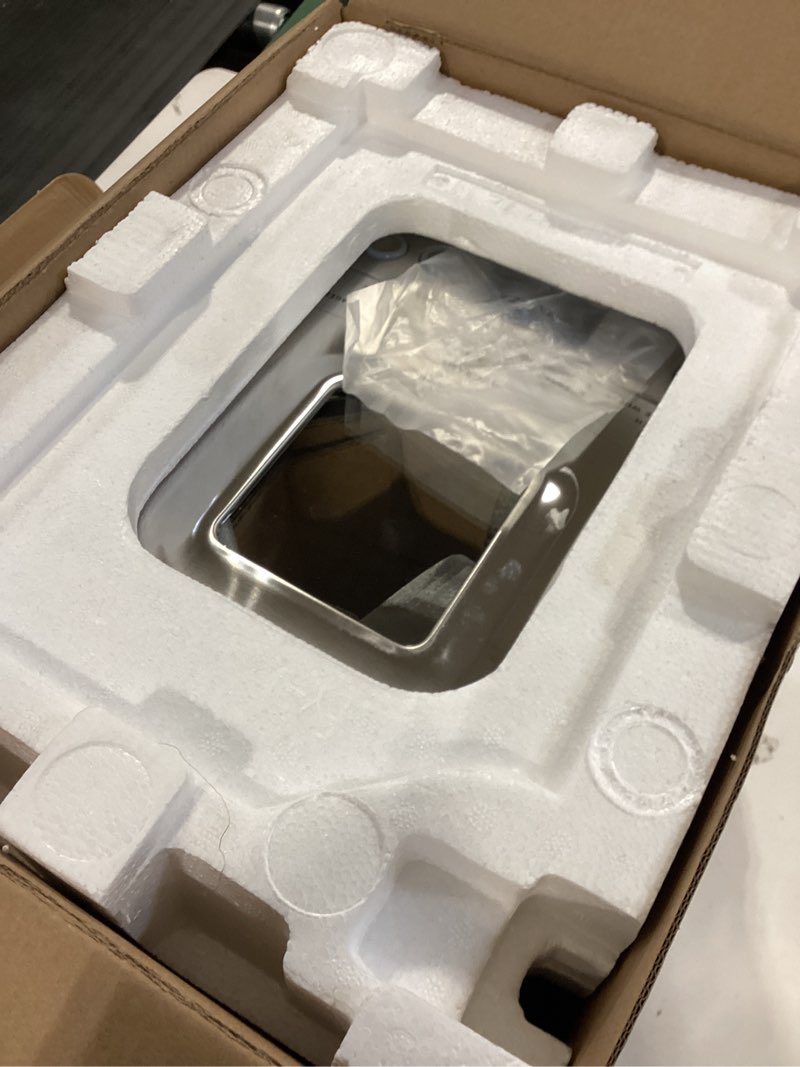 Condition photo showing Good Condition for Cuisinart Bread Maker Machine, Stainless Steel Automatic Bread Machine with 12 Menu Options, 3 Loaf Sizes up to 2 Lb., 3 Crust Colors, Removable Nonstick Baking Pan & Kneading Paddle, CBK-110NAS Compact Machine