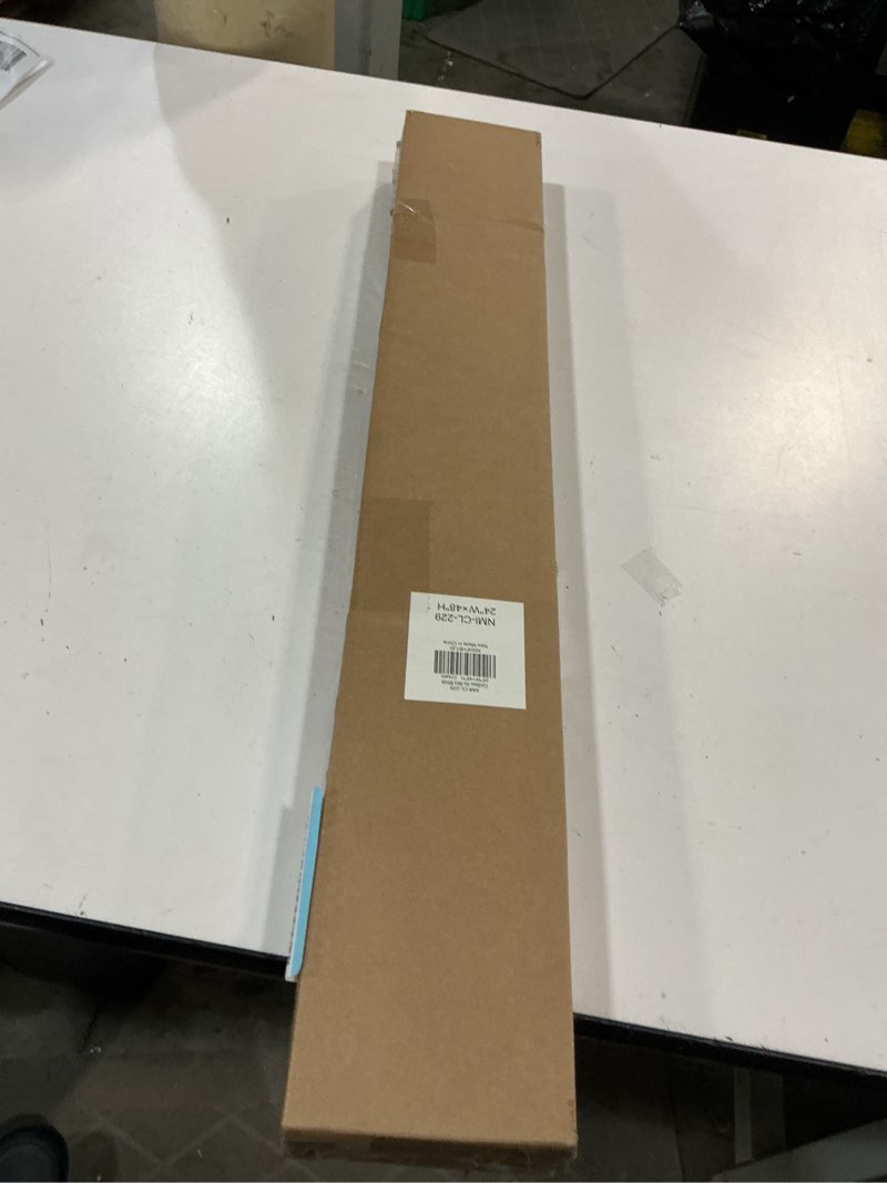 Condition photo showing New/Like New for lazblinds cordless 1" aluminum mini blinds, 24'' w x 48'' h, cream | light filtering, horizontal mini blinds, blinds for indoor windows punch-cream 24'' w x 48'' h