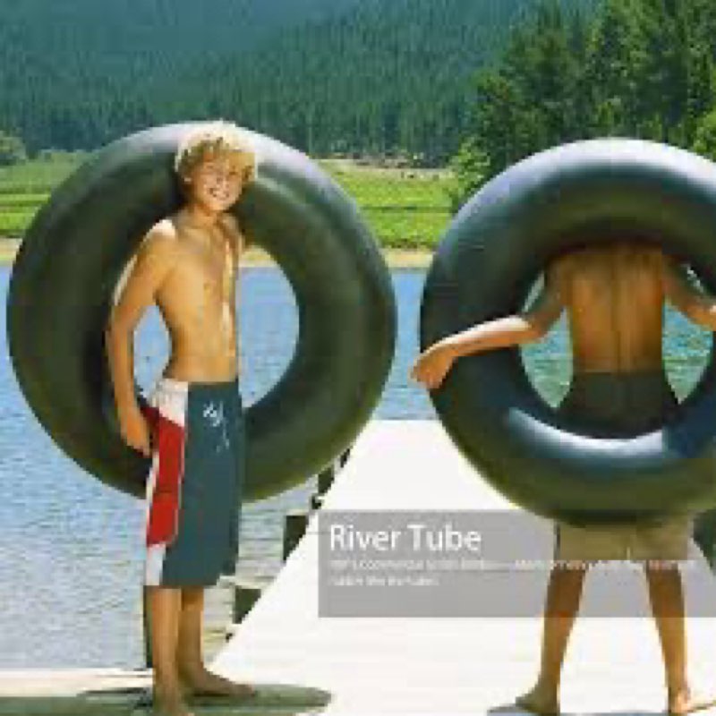 River Tube for Floating Heavy Duty Rubber Snow Tube | River Tube, Sledding Float | Pool Closing Inne