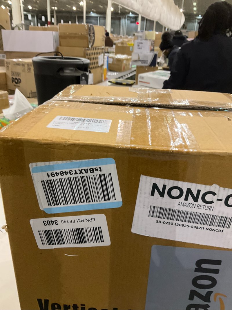 Condition photo showing New/Like New for Kitstorack Stackable 16-Tier Shoe Rack for Closet & Entrance - Tall, Narrow, Vertical Shoe Stand - Plastic, Free Standing - Ideal for Small Spaces Black 16 Tiers