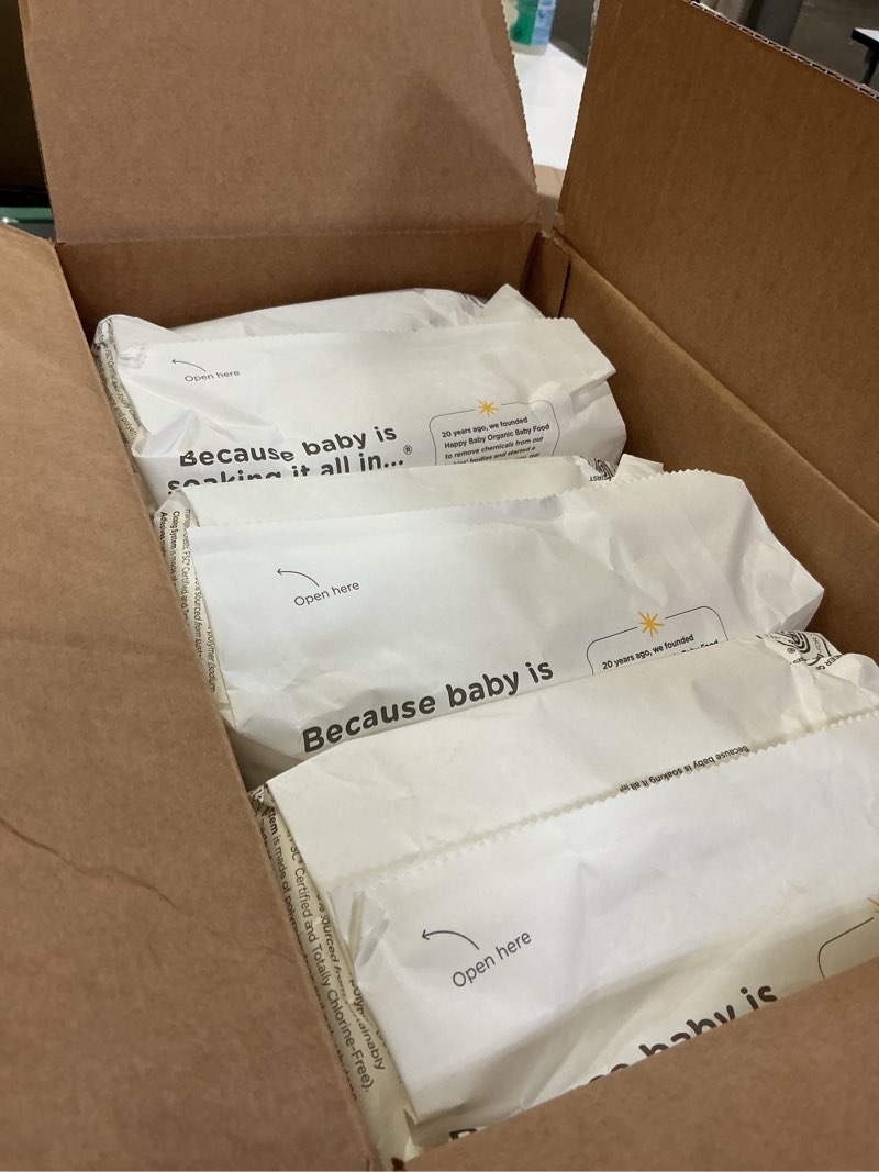Condition photo showing Good Condition for our diapers | the first ewg verified & microbiome-friendly diaper | 12-hour leak protection | made with organic cotton & plant-derived materials | totally chlorine free | size 6 (32+ lbs) 108 count