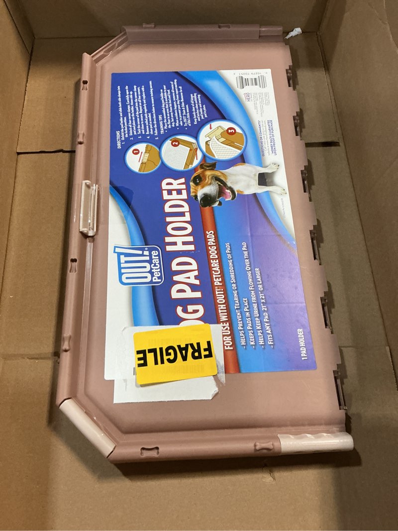 Condition photo showing Good Condition for OUT! Petcare Dog Pad Holder  for Pads 21 x21  or Smaller