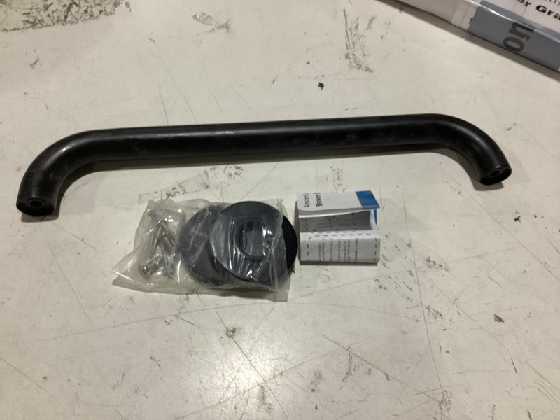 Condition photo showing As Is for amazerbath grab bars for shower 18 inches, shower grab bars for senior anti slip, safety grab bars for bathtubs and showers stainless steel, thickened bar holds 500lbs, 18" lx1.25 d, black 18"l x 1.25"d matte black