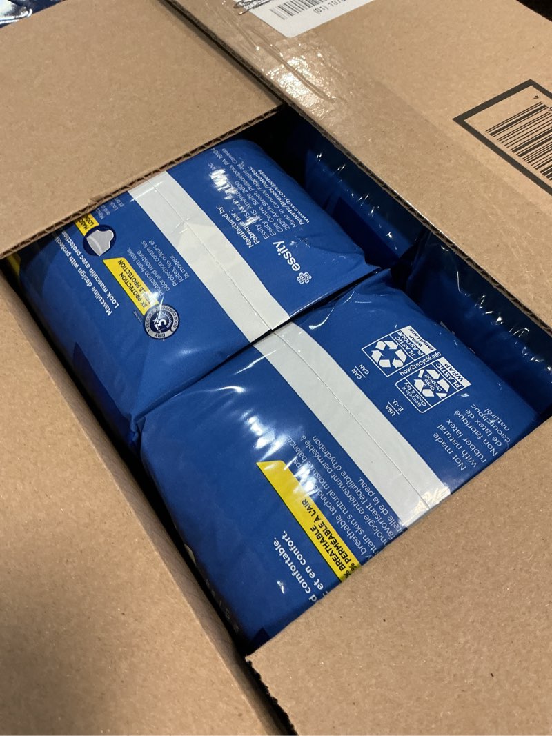 Condition photo showing New/Like New for tena men incontinence underwear, maximum absorbency, adult diapers, xx-large (waist sizes 55in-66in), 56 count (4 packs of 16) 2x-large 56