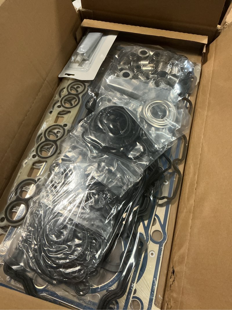 Condition photo showing Good Condition for full cylinder head gasket set (18mm) with bolt kit fit for 6.0 powerstroke diesel turbo, for 2003-2010 f250 f350 f450 f550 e350 e450 super duty 6.0l