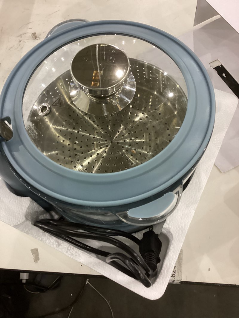 COOK WITH COLOR 3L Glass Mini Low Carb Rice Cooker – Holds 2 Cups Raw/Makes 6 Cups Cooked with Auto 