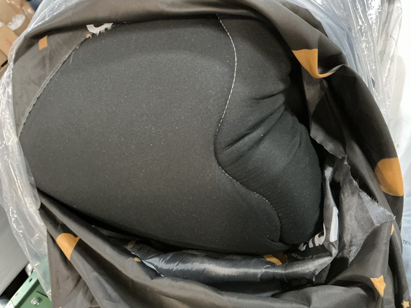 Condition photo showing Good Condition for MAXYOYO Japanese Floor Mattress Futon Mattress, 4" Thicken Tatami Mat Sleeping Pad Foldable Roll Up Mat Boys Girls Dormitory Pad Kids Floor Lounger Pillow Bed, Black, Full Black Full