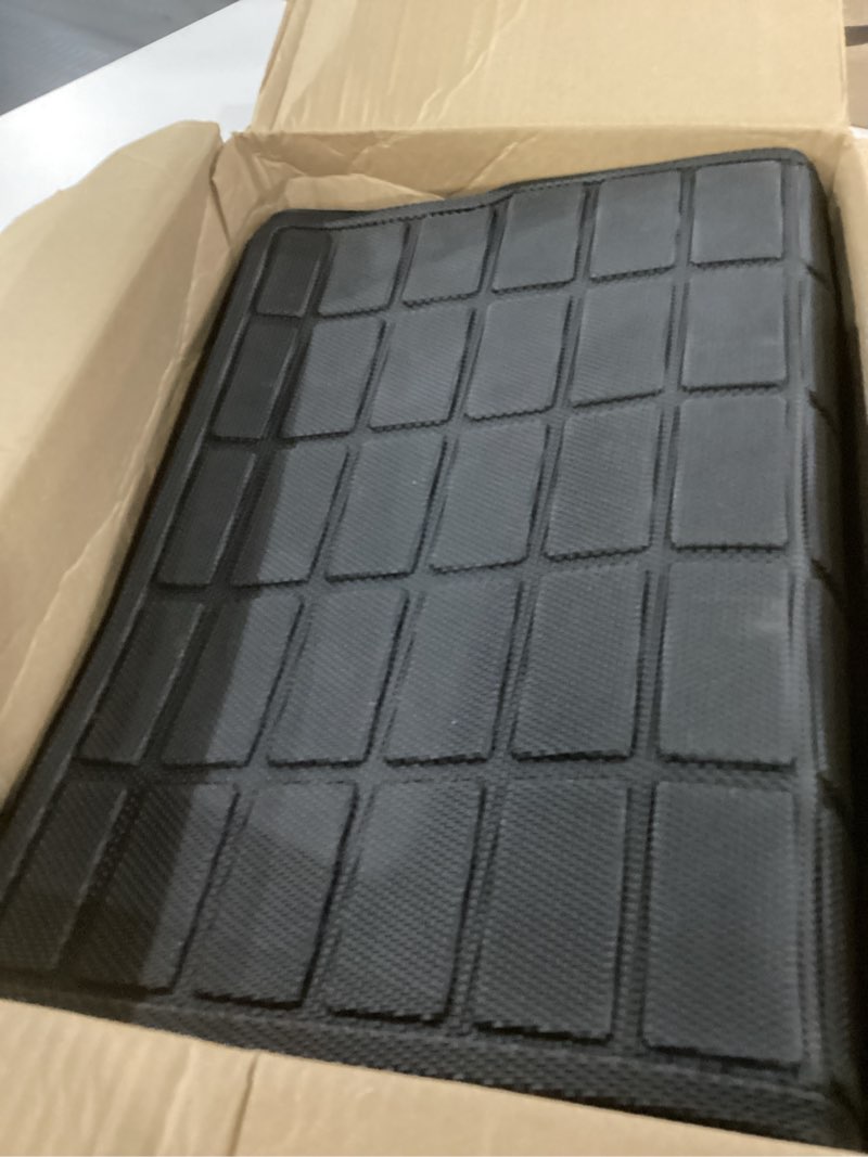 Condition photo showing Good Condition for cargo liner compatible with 2024-2025 hyundai kona trunk mat cargo mat back seat cover protector (not fit ev/electric)(backrest mats+trunk mat) for 2024-2025 hyundai kona