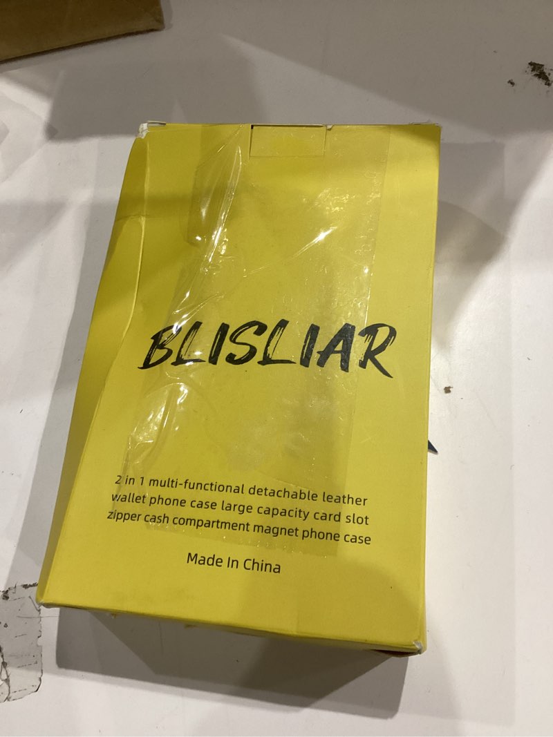 Condition photo showing Good Condition for BLISLIAR Wallet Case for Samsung Galaxy S24 with Card Holder/Crossbody Wallet/Strap| RFID Blocking |