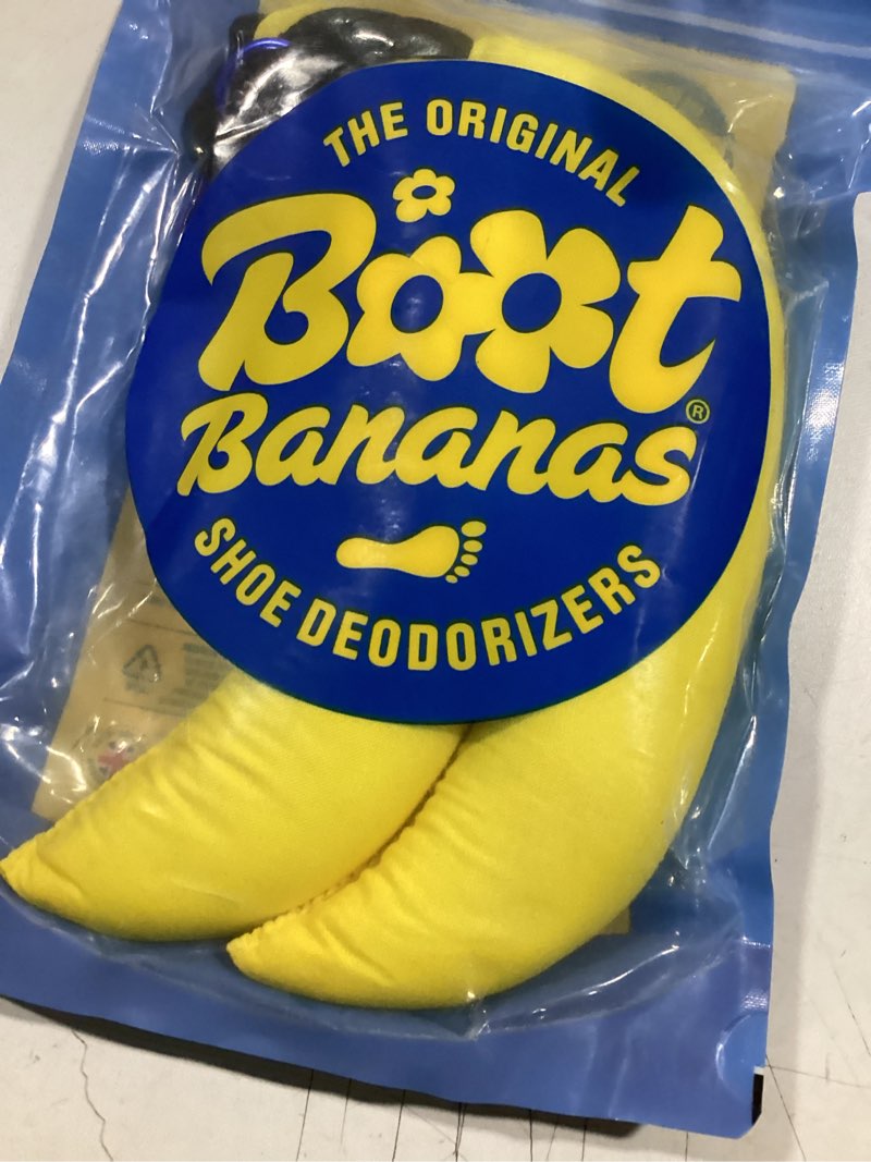 Condition photo showing New/Like New for Boot Bananas Eco Travel Deodorisers | Light Weight, Sustainable, Reusable Sports Shoe & Glove Deodorizer Odour Neutralizer & Air Purifier | Eco-Conscious | Lasts up to 12 Months | 1 Pair