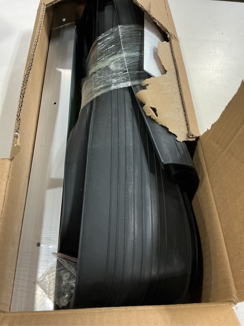 Condition photo showing Good Condition for premium garage door bottom seal - 16.5ft weatherproof epdm rubber, easy install, blocks drafts/rain/rodents, noise-reducing & energy saving 16.5 feet with track