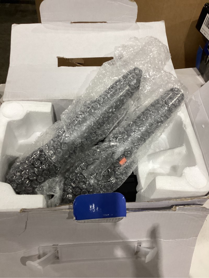 Condition photo showing Good Condition for Karaoke Machine, Portable Bluetooth Karaoke Speaker with 2 Wireless Microphones, PA System for Adults Kids with LED Lights & Echo Adjustment, Supports TWS/TF/USB/AUX for Home Party T03-2 MICS