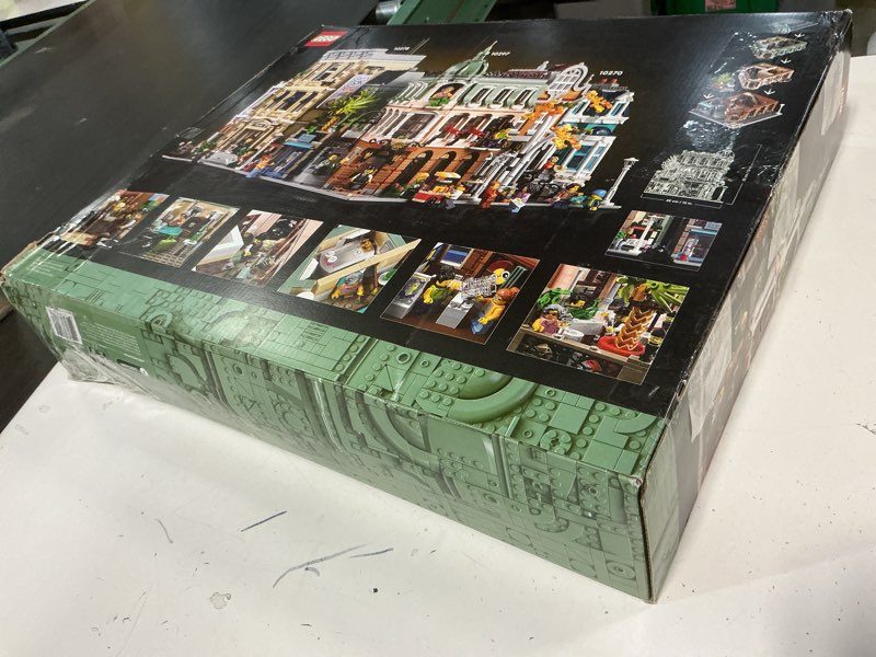 Condition photo showing New/Like New for lego icons boutique hotel model kits - bedroom or office decor for men & women, ages 18+ - building blocks for adults for display - gift idea - 10297 standard packaging