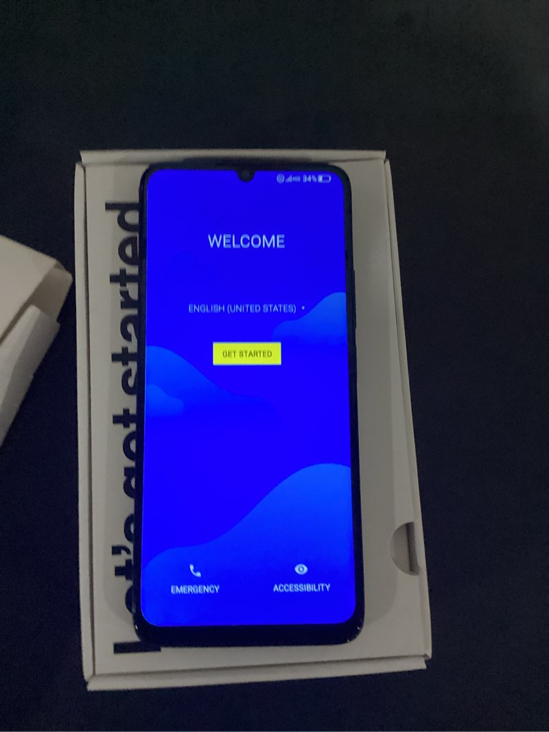 Condition photo showing New/Like New for working verified verizon prepaid tcl k33, 5g, 64gb, space gray - prepaid smartphone [locked to verizon prepaid]