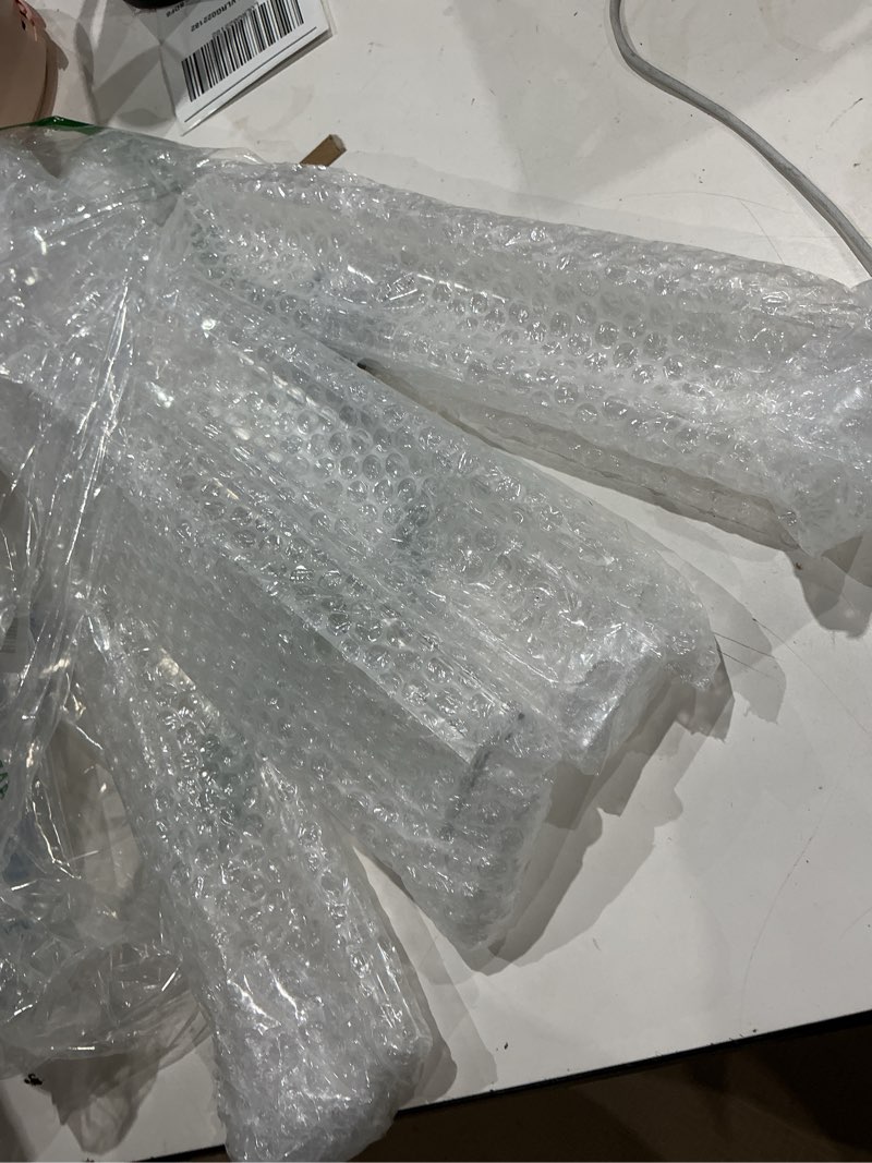 Condition photo showing As Is for mahjong racks with pushers set of 4, 18.5'' clear plastic american mahjong tile racks, mah jongg accessories gifts for mj enthusiast
