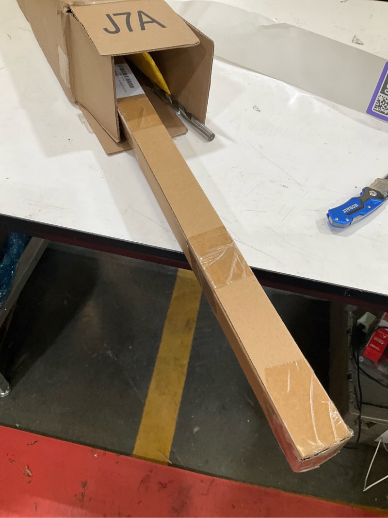 50" rv awning inner drive arm, compatible with solera regal 69" assemblies, precision-fit 50"x1.75" black aluminum rail, anti-rust powder-coated replacement