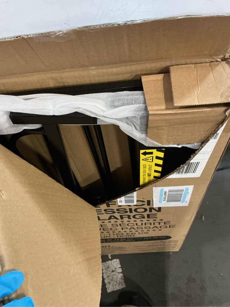 Condition photo showing Good Condition for REGALO EXTRA WIDE SAFETY GATE Black 29-49"W x 30"H