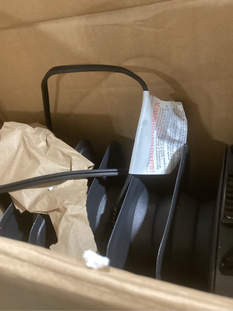 Condition photo showing Good Condition for Amazon Basics Oil Space Heater with Remote Control, Portable Radiator Heater with 7 Oil-Filled Fins Indoor Uses, 3 Heat Settings, Thermostat, Tip-Over Protection, ETL Safety Certificate, 1500W, Black Digital & Remote Control