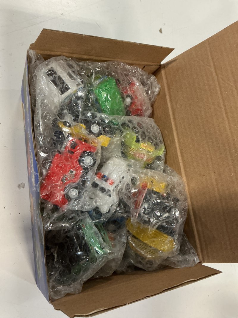 Condition photo showing New/Like New for JOYIN 18 Pcs Pull Back City Cars and Trucks Toy Vehicles Set, Friction Powered Cars Toys for Toddlers, Boys, Girls’ Educational Play, Goodie Bags Easter Basket Stuffers