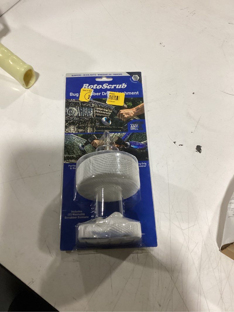 Condition photo showing New/Like New for rotopower bug scrubber impact drill attachment