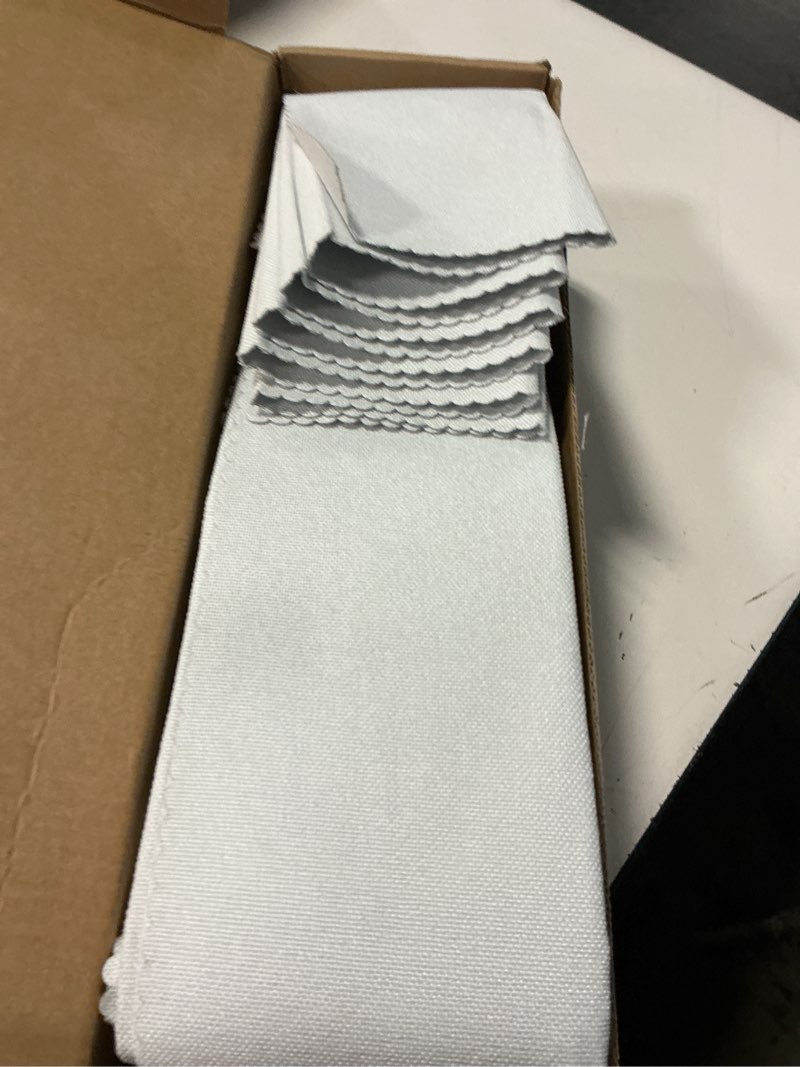Condition photo showing Good Condition for 100% blackout closet curtain for open closet magnetic door panels for doorway, sound proof curtains for doorway, 1 panel, w45 x l80, grayish white 45"w x 80"l (pack of 1) grayish white