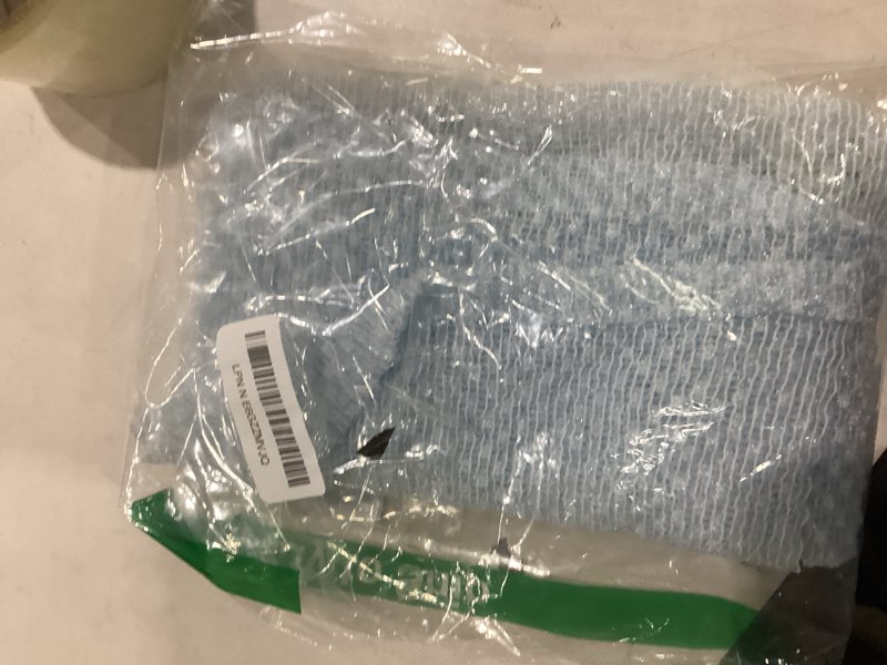 Condition photo showing Good Condition for african net sponge - 40-inch long exfoliating body scrubber for shower - fast-drying nylon mesh wash net & sapo sponge for back scrubbing & smoother skin (blue grid)