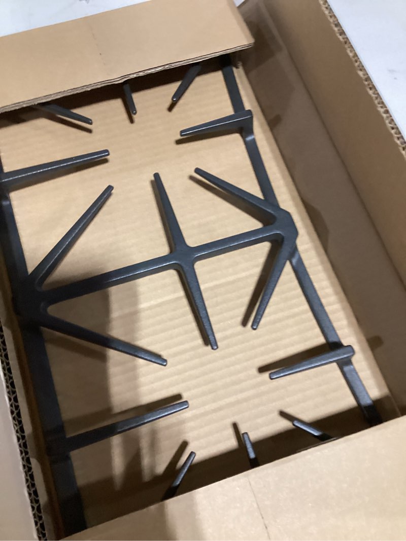 Condition photo showing Good Condition for 5304492147 Burner Grate Replacement Parts For Frigidaire Stove Parts Kenmore Gas Range Parts Stove Surface Top Side Grates Cast Iron A00263801 Cookware Sets 1 Pack