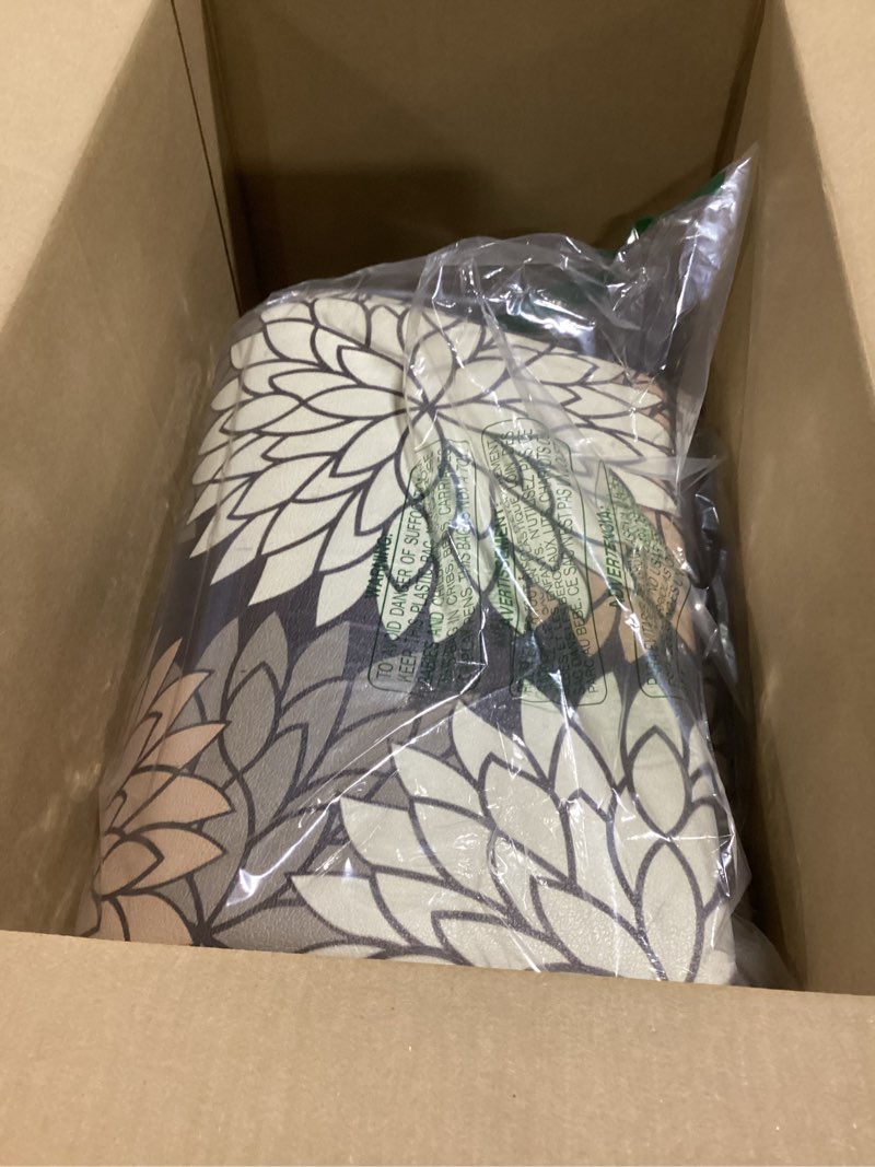 Condition photo showing New/Like New for HEBE Anti Fatigue Kitchen Rug Sets 2 Piece Non Slip Kitchen Mats for Floor Cushioned Kitchen Rugs and Mats Waterproof Comfort Standing Mat Runner for Kitchen,Home Office,Sink,Laundry 17.3"x48"+17.3"x28"-0.4"Th Dark Brown