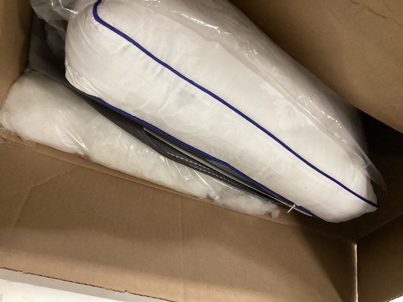 Condition photo showing As Is for Nature's Guest Adjustable Cervical Pillow, Better Than Memory Foam Pillow for Neck Pain, Contour Orthopedic Pillow for Sleeping, Ergonomic Pillow for Side, Back and Stomach Sleepers, Standard Medium