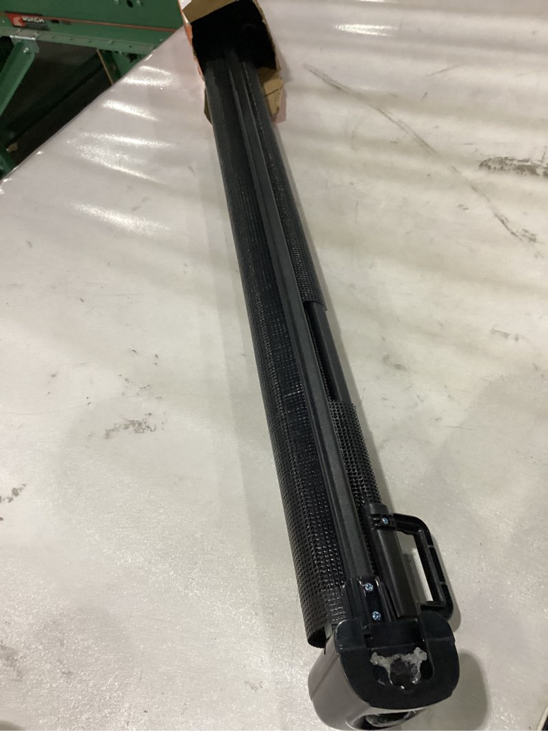 Reinforced 42” Extra Tall Retractable Baby Gates with Rods, Extends up to 60” Wide, Tall Retractable