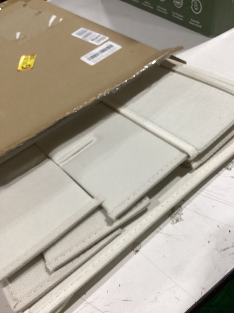 Condition photo showing Good Condition for storageworks china storage container, stackable mug storage box with dividers, stemware storage cases, hard shell china cup organizer, holds 12 tea cups and coffee mug, 1 pack, beige beige 1-pack cup and mug storage box
