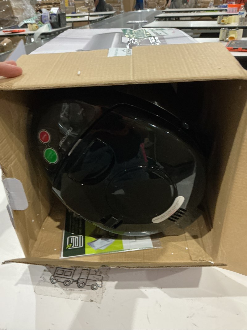 Condition photo showing As Is for nutrichef 5.2 qt electric water kettle, portable, quick heating, 5 liter digital kettle with 5 temperature settings, safety lock, stainless steel, 3 dispensing options, 8.46" x 11.2" x 16.5" 5.3 quarts