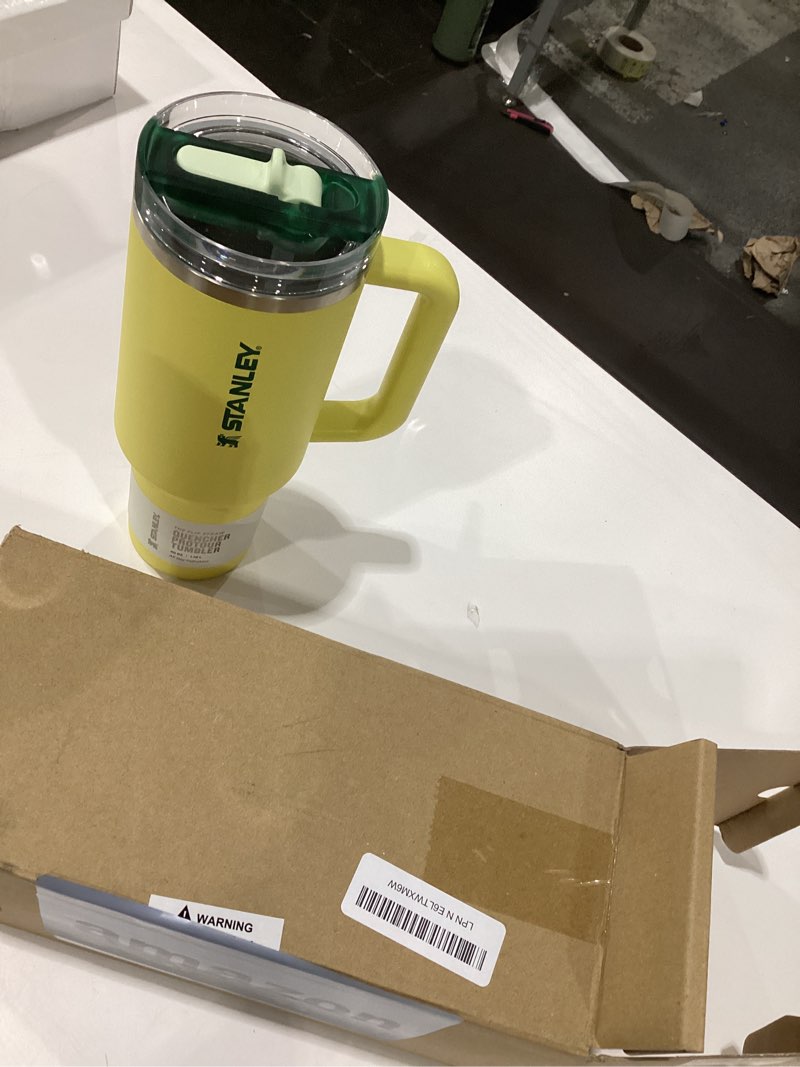 Condition photo showing Good Condition for stanley quencher protour flip straw tumbler with leakproof lid 40 oz | built-in straw and handle | cup holder compatible for travel | insulated stainless steel cup | bpa-free | prickly pear 40 ounces prickly pear