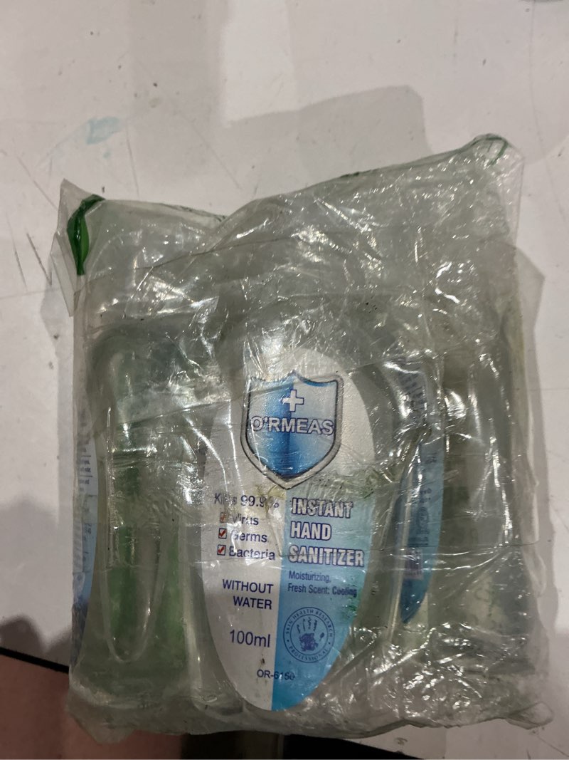 Condition photo showing Good Condition for o'rmeas hand gel 1 pack of 4 products(100mlx4)