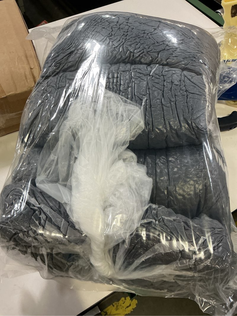 Condition photo showing New/Like New for dog stairs for small dogs 19.7" h, curved dog step for puppy, older or cat, medium pet ramp for sofa, couch or bed, ladder with high density foam, 4 step, 15.7x28.3x19.7 inch, black black 4 15.7x28.3x19.7in