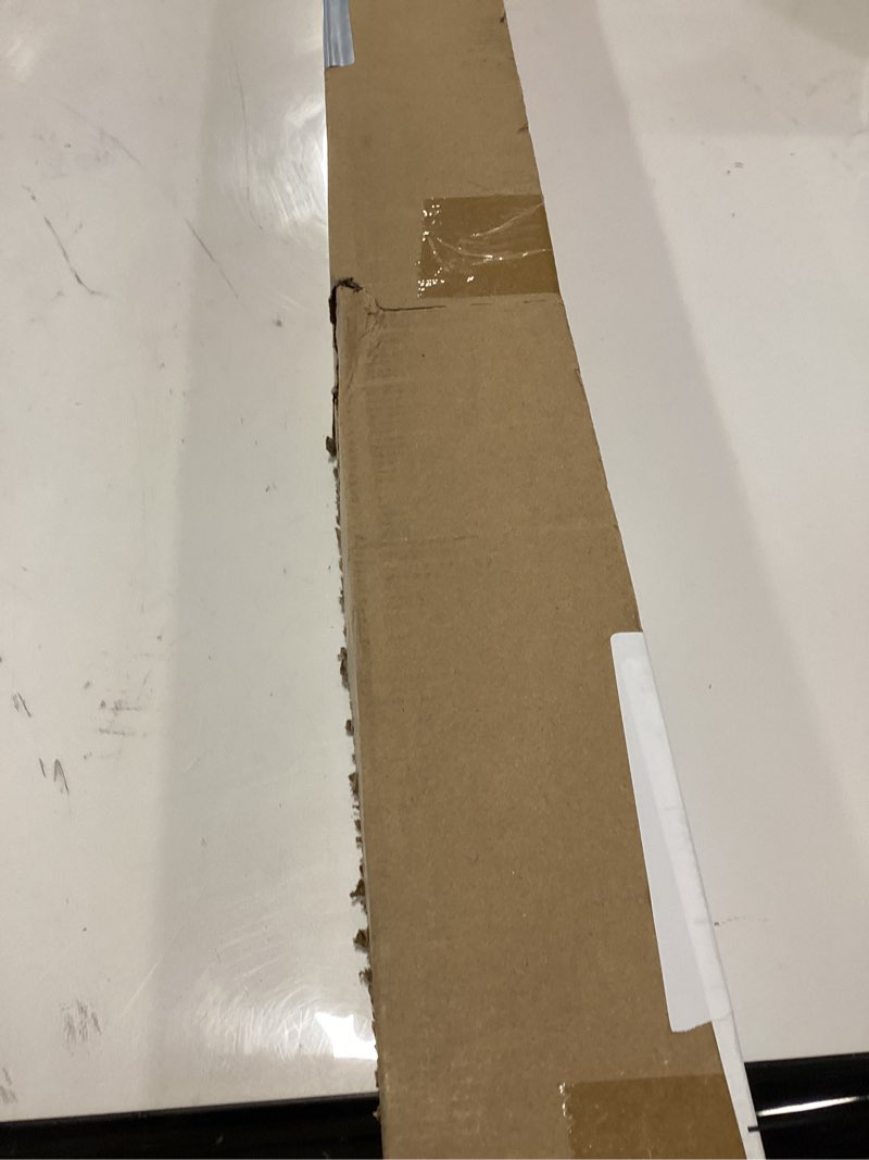 UNISHADES no Drill Cordless Roman Shades for Windows, 38" W × 64" H - Light Filtering - Linen - Whit