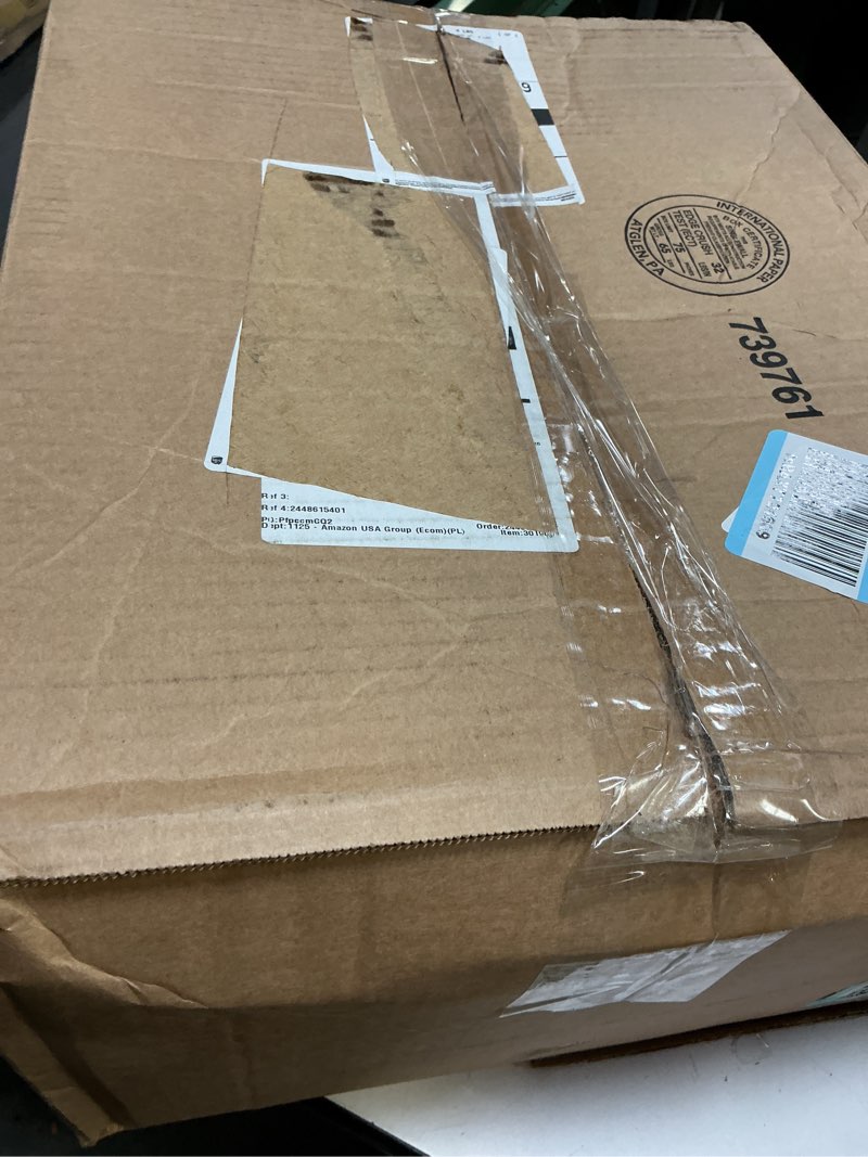 Condition photo showing Good Condition for IRIS USA Cat Litter Box, Litter Box Enclosure with Scoop and Front Door Flap, Covered Kitty Litter Box for Privacy, Portable, Easy to Clean, Navy Navy 1 Count (Pack of 1)