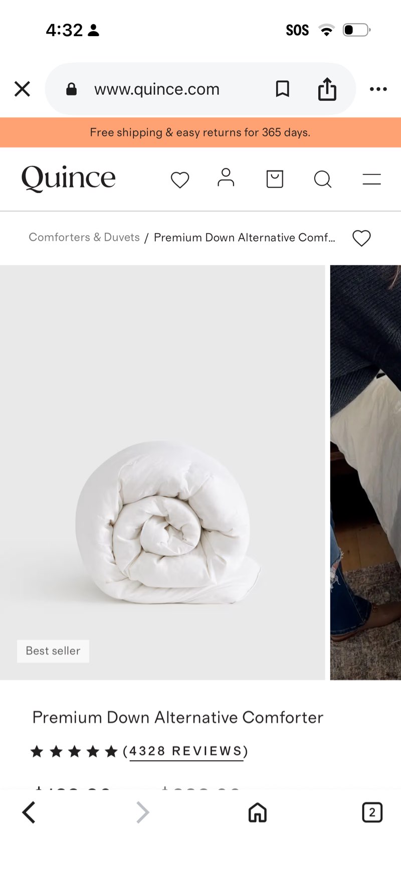 Premium Down Alternative Comforter Full Queen
