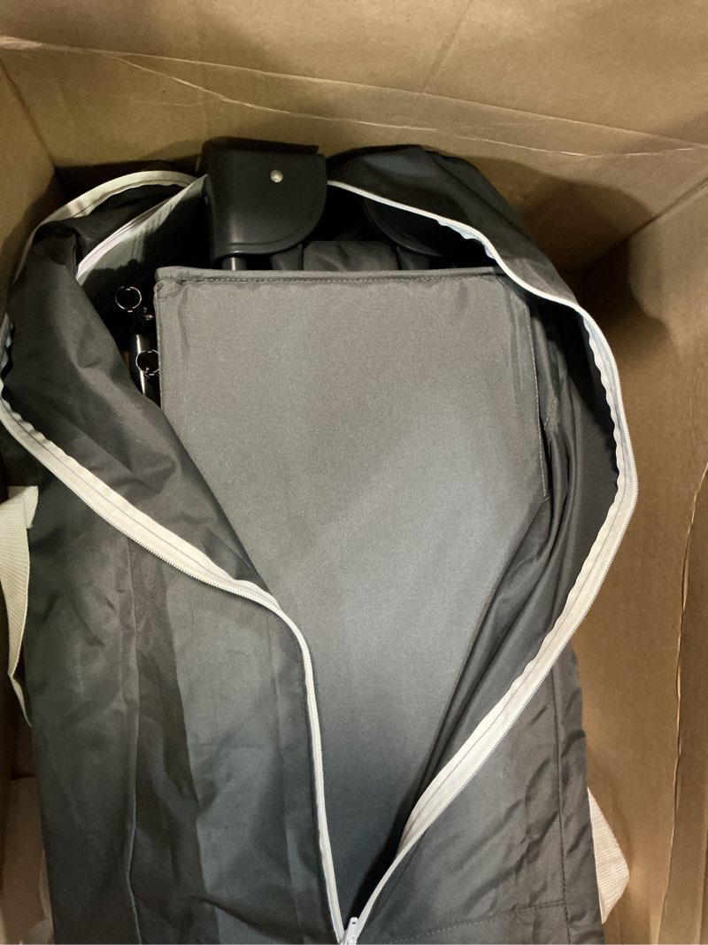 Condition photo showing Good Condition for baby delight lunaire full size crib | breathable mesh baby crib | tool-free assembly baby bed | charcoal tweed