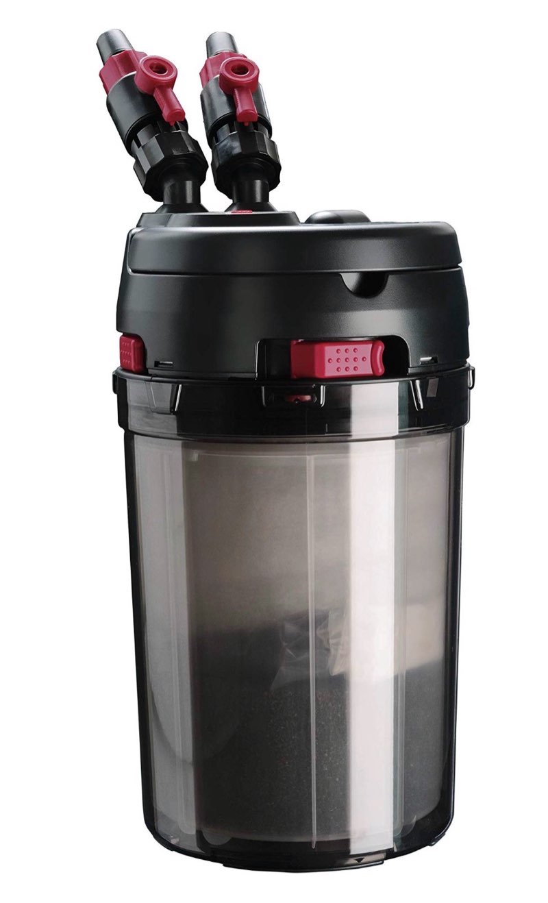 hydor prime 20 external canister filter for aquariums & turtles - 240 gph