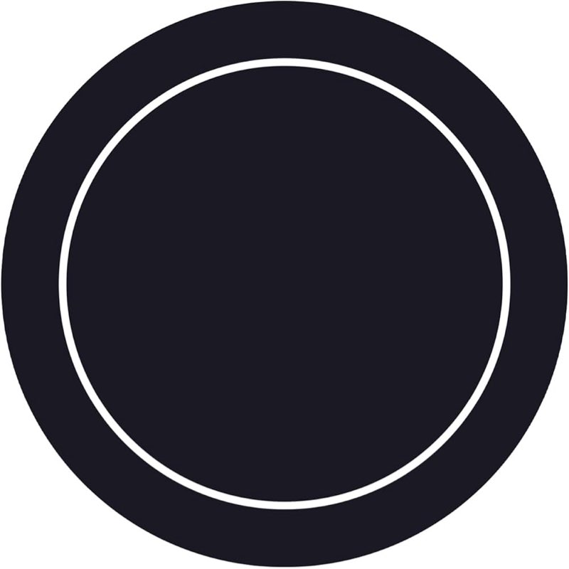 nuveti 24/31/47/55/63inch round poker mat for texas holdem | portable poker table top with art deco layout print 6-8 player game layout mat to play cards, poker games, blackjack, casino 24''x 24''-bluegreen1-2 24''x 24''x 2mm