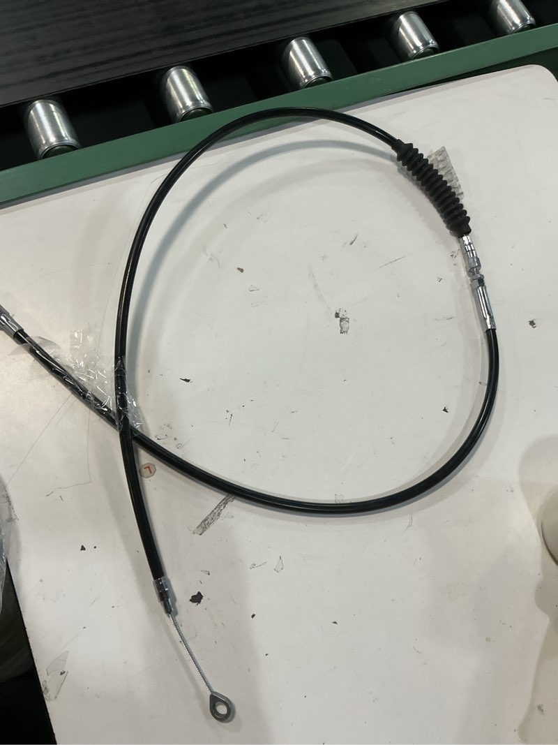 Condition photo showing As Is for 62.9" clutch cable fit for harley sportster xl 883 1200 xl883 xl1200 1986-2013 harley sportster models 2004-2020 62.9" 160cm