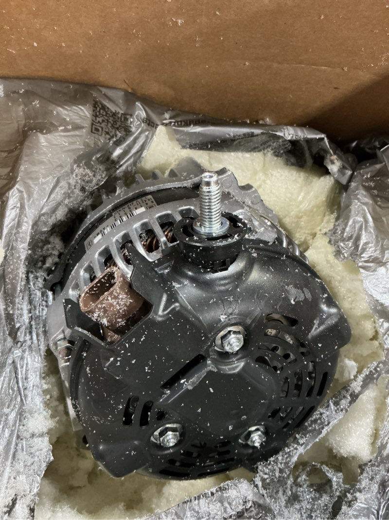 Condition photo showing As Is for gm genuine parts 84143543 alternator